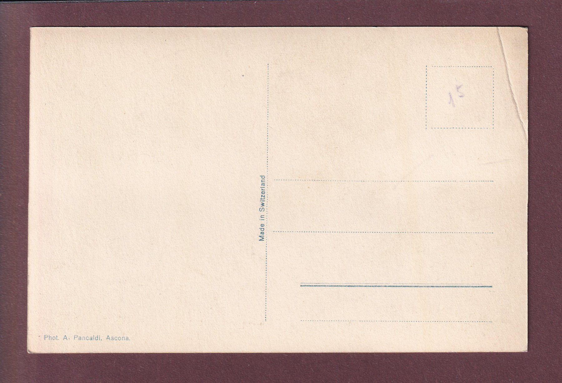 Cartoline postali: ASCONA - Barca - Lavandaia – Usato da Pully venduto da nicecards 1