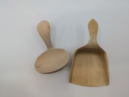 2 Holzlöffel