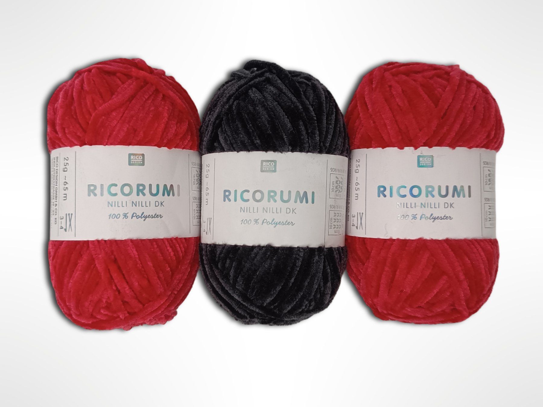 Lana: RICO DESIGN flauschiges Garn gemischt 9 Stk. – Nuovo (secondo la descrizione) da Suhr venduto da Restwert_Suhr 4