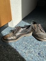 elegante Lederschuhe braun
