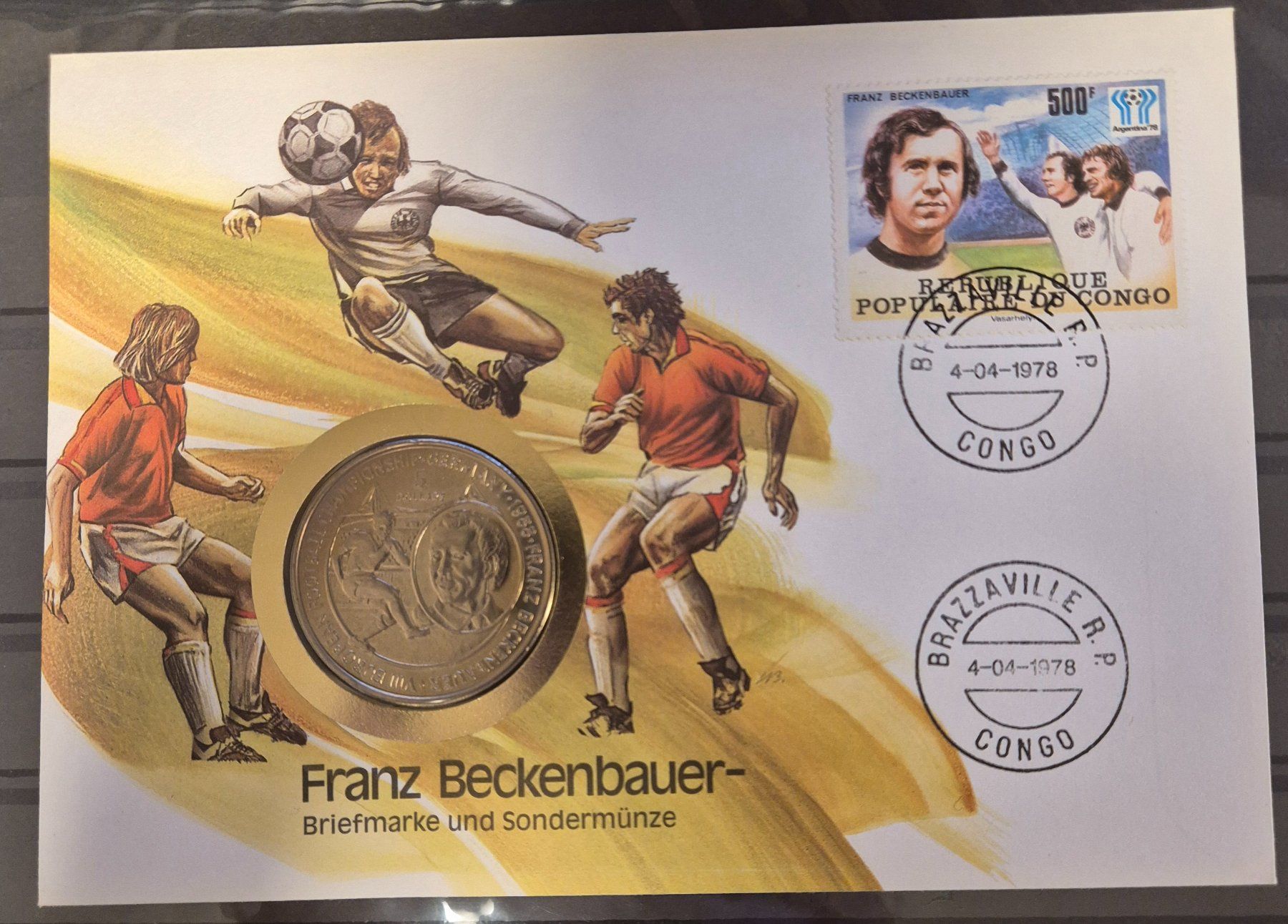 Tutti le monete: Numisbrief Franz Beckenbauer  ab 1 Fr. !! – Usato da Luzern venduto da Vreneli_1