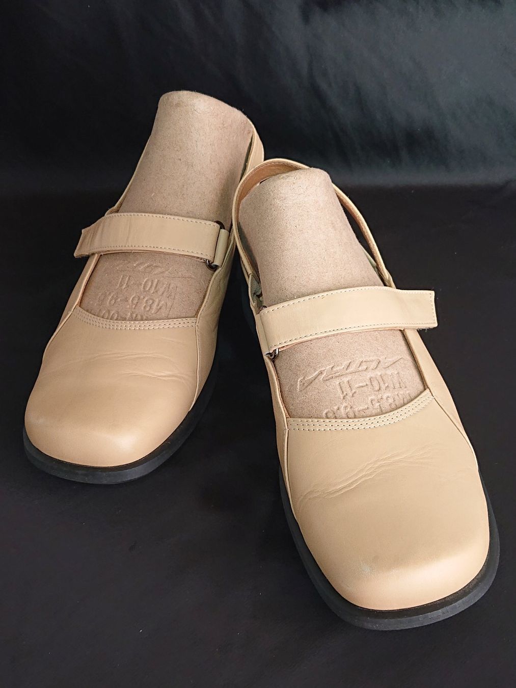 Damenschuhe: Riemchen-Ballerina - VABENE - 38 - Leder - beige – Gebraucht aus Thusis von drd_zy9w 6