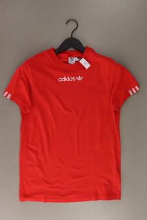 Adidas Sportshirt Gr. 38 Kurzarm rot