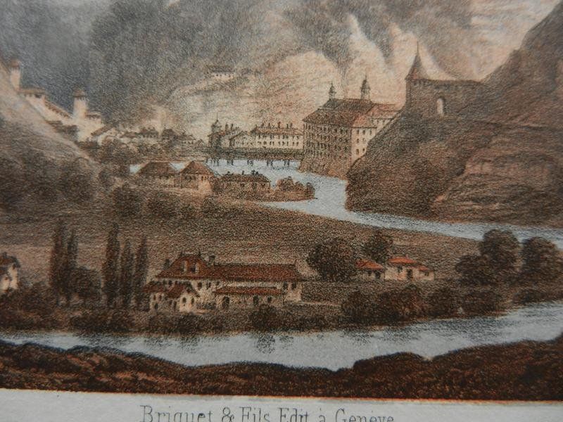 Incisioni: Fribourg Freiburg – Usato da Risch venduto da Rischli15 8