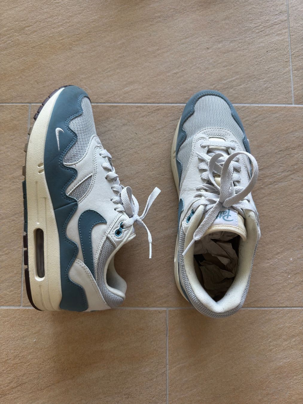 Nike Scarpe da uomo: Air Max 1 Patta Waves Aqua 9.5 US – Usato da Châtel-St-Denis venduto da Lou_Hock 2