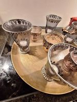 Candle Holder Set + Decorative Tray