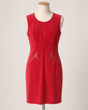 Love Moschino Etuikleid IT-Gr. 46 – Rot – Neuwertig