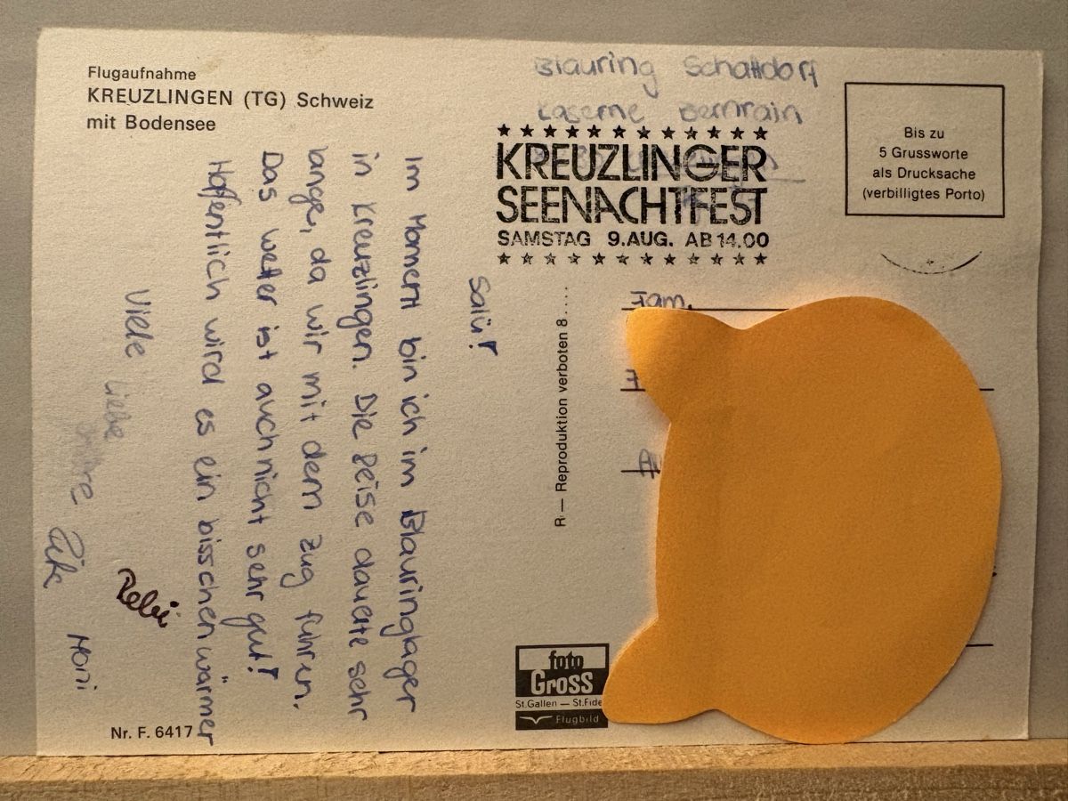 Ansichtskarten: AK von Kreuzlingen – Gebraucht aus Rümlang von Kartenpost1 1