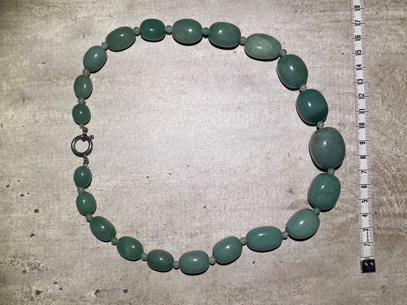 Catenine: Aventurine - natürlich - Edelstein Halskette – Nuovo e nell'imballaggio originale da Laax GR venduto da krippenfiguren-laax 7