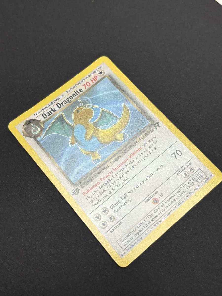Dark Dragonite 1st Edition 22/82 Pokemon Team Rocket LP (Gebraucht) in  Adliswil fr CHF 30  mit Lieferung auf Ricardo kaufen