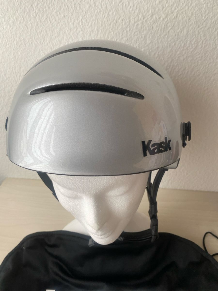 Kask Caschi: Kask top Velohelm Gr. 59-62 silber – Usato da Pfäffikon SZ venduto da Anita8808