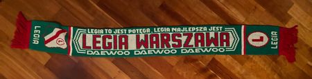 Fanschal / Scarf / Echarpe: Legia Warszawa