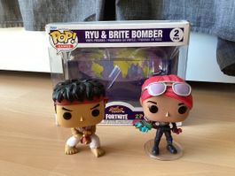 Funko Pop! Ryu & Brite Bomber 2 Pack