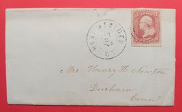 USA, WEST MERIDEN, CT, NACH DURHAM 1865