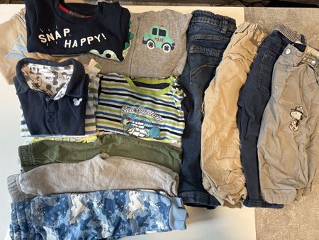 Kinderkleider-Paket, Grösse 80/86 Jungen Kleider für Herbst