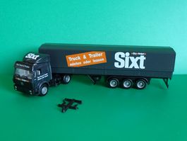 Mercedes LKW "Sixt" von Herpa 1/87