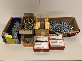 Posten div. Schrauben gemischt ab 1.-