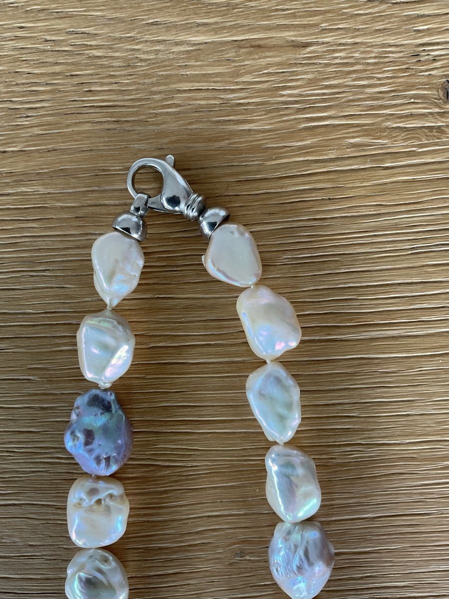 Catenine: Elegante Suesswasserperlen Kette – Nuovo (secondo la descrizione) da Buchs ZH venduto da Automatic007 3