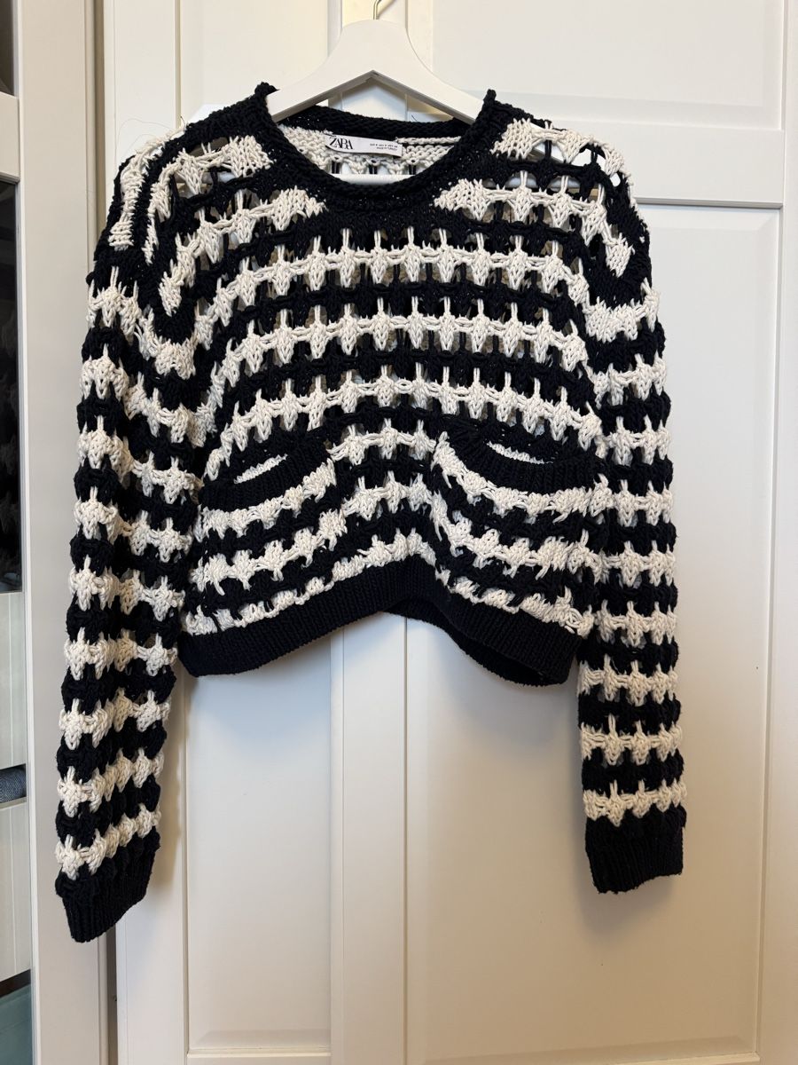 Zara Maglioni & Felpe: Zara verkürzter Baumwoll-Pulli – Usato da Widen venduto da Nada. 2