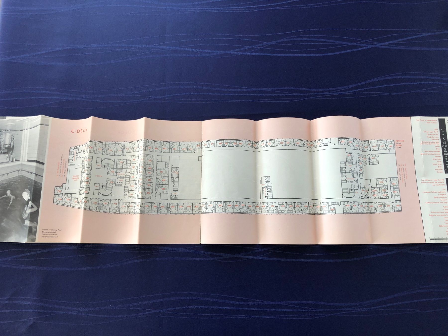 Documenti: Prospekte Deckpläne Dampfer SS NIEUW AMSTERDAM der HAL – Usato da Steffisburg venduto da bwt56 5