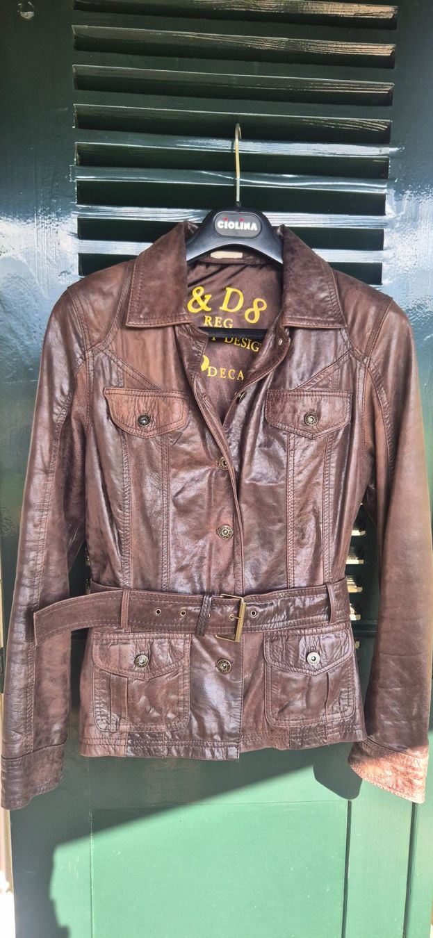 Jacken: Lederjacke braun – Gebraucht aus Worb von Satchmo04 1