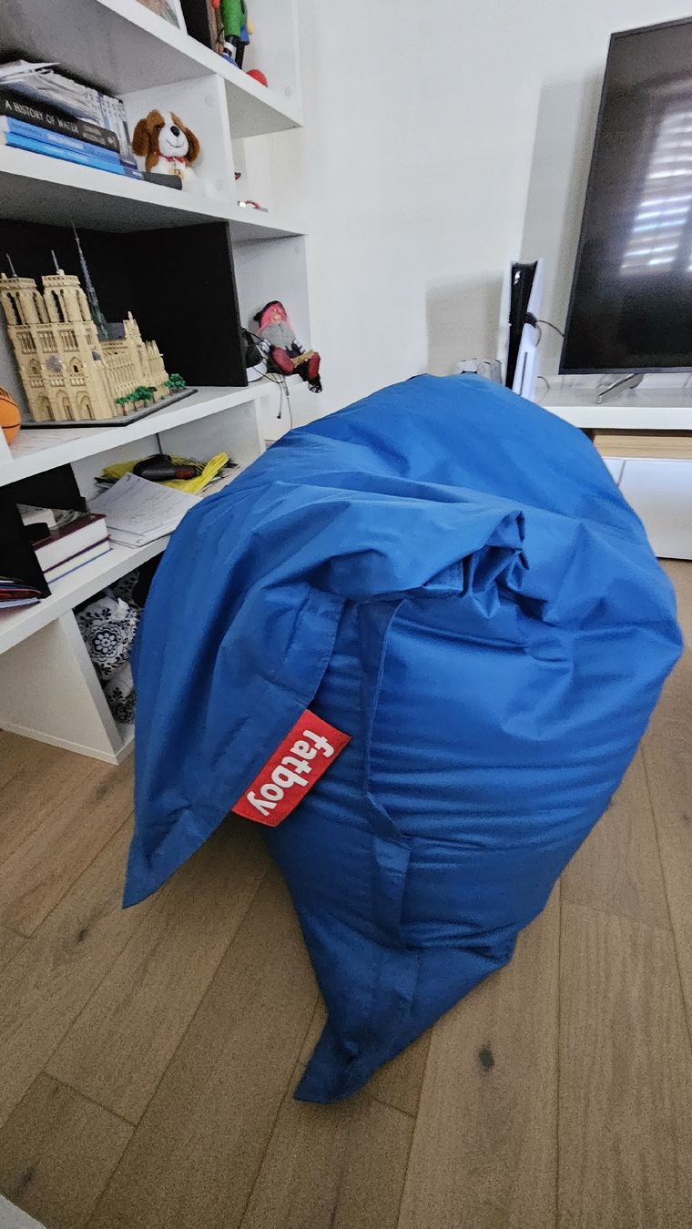 Fatboy Poltrone: Original Fatboy Sitzsack in Blau – Usato da Zürich venduto da Emendez 3