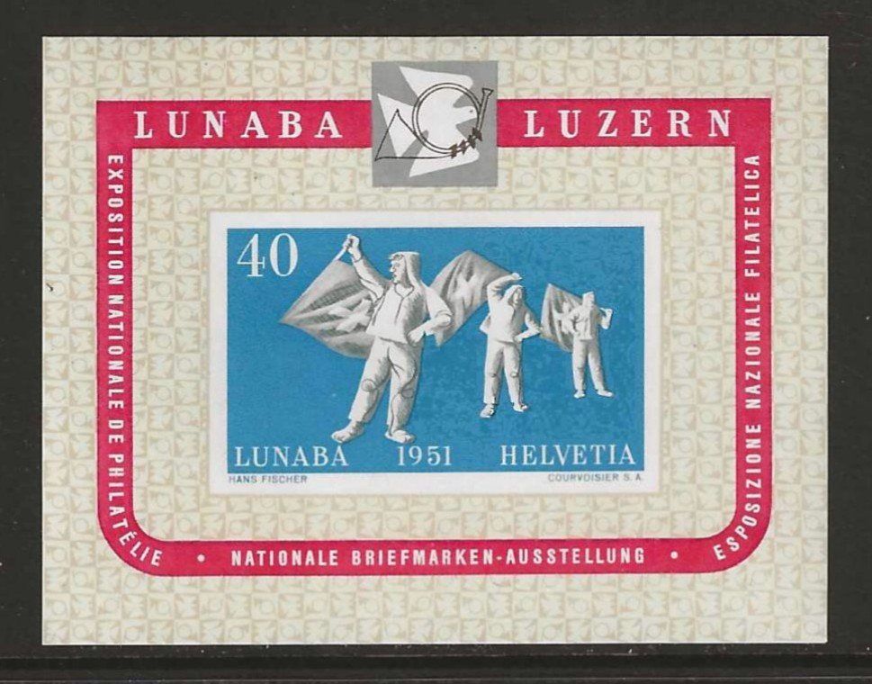 Tutti i francobolli: 1951 : Lunaba Block, postfrisch ** – Nuovo (secondo la descrizione) da Gümligen venduto da Geniusbuy