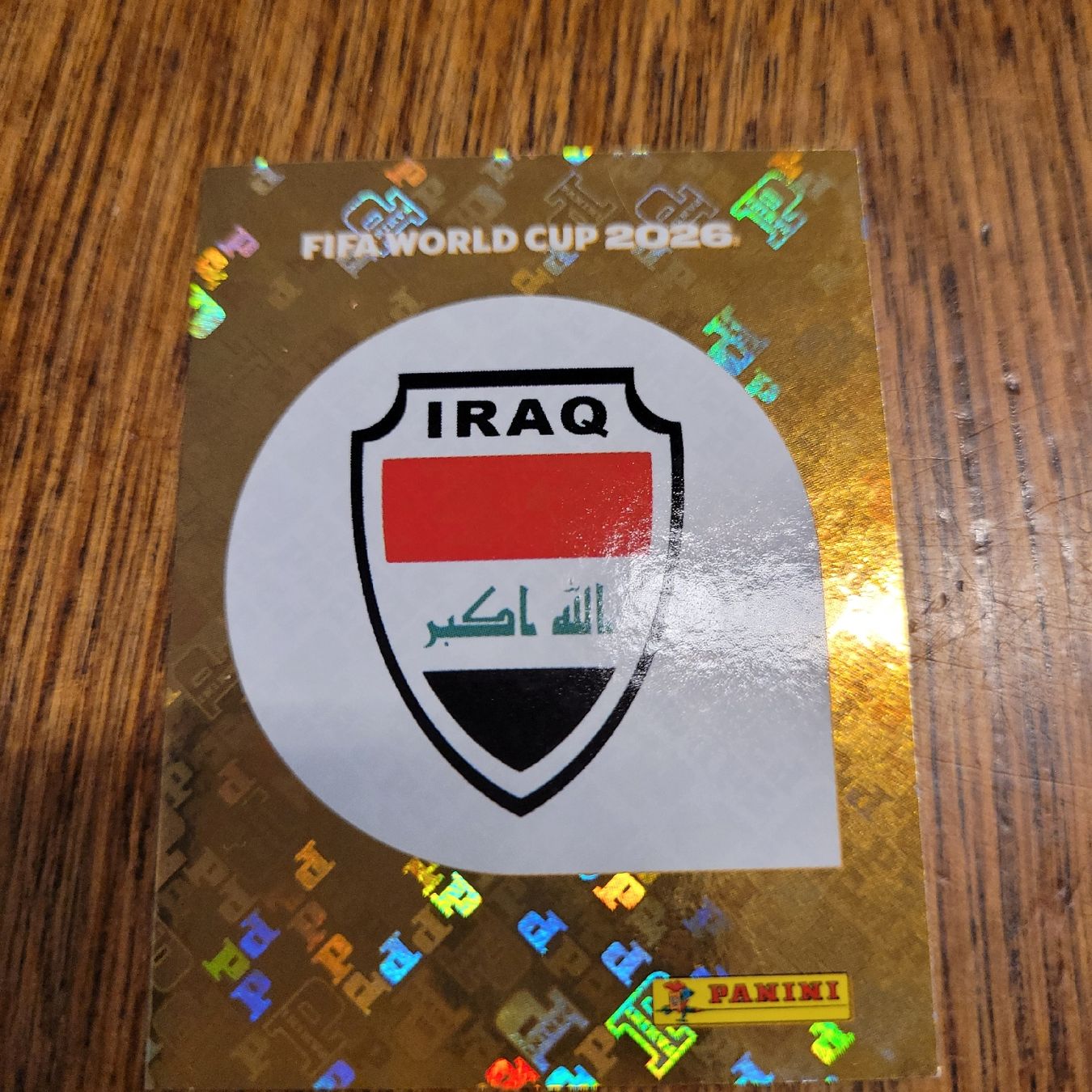 Panini Carte collezionabili: Iraq Wappen 2026 – Nuovo (secondo la descrizione) da Winterthur venduto da Flomal