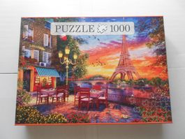 Puzzle 1000 Teile - Romantisches Paris