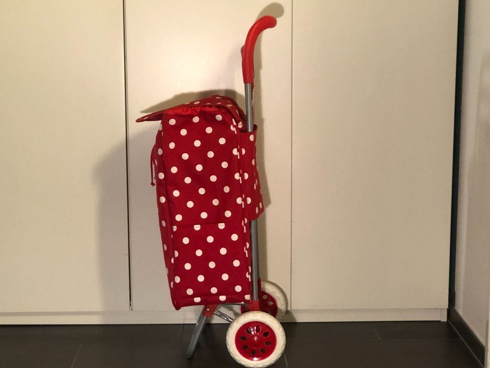 Spiegelburg Einkaufs-Trolley rot / Dot weiss | Kaufen auf Ricardo