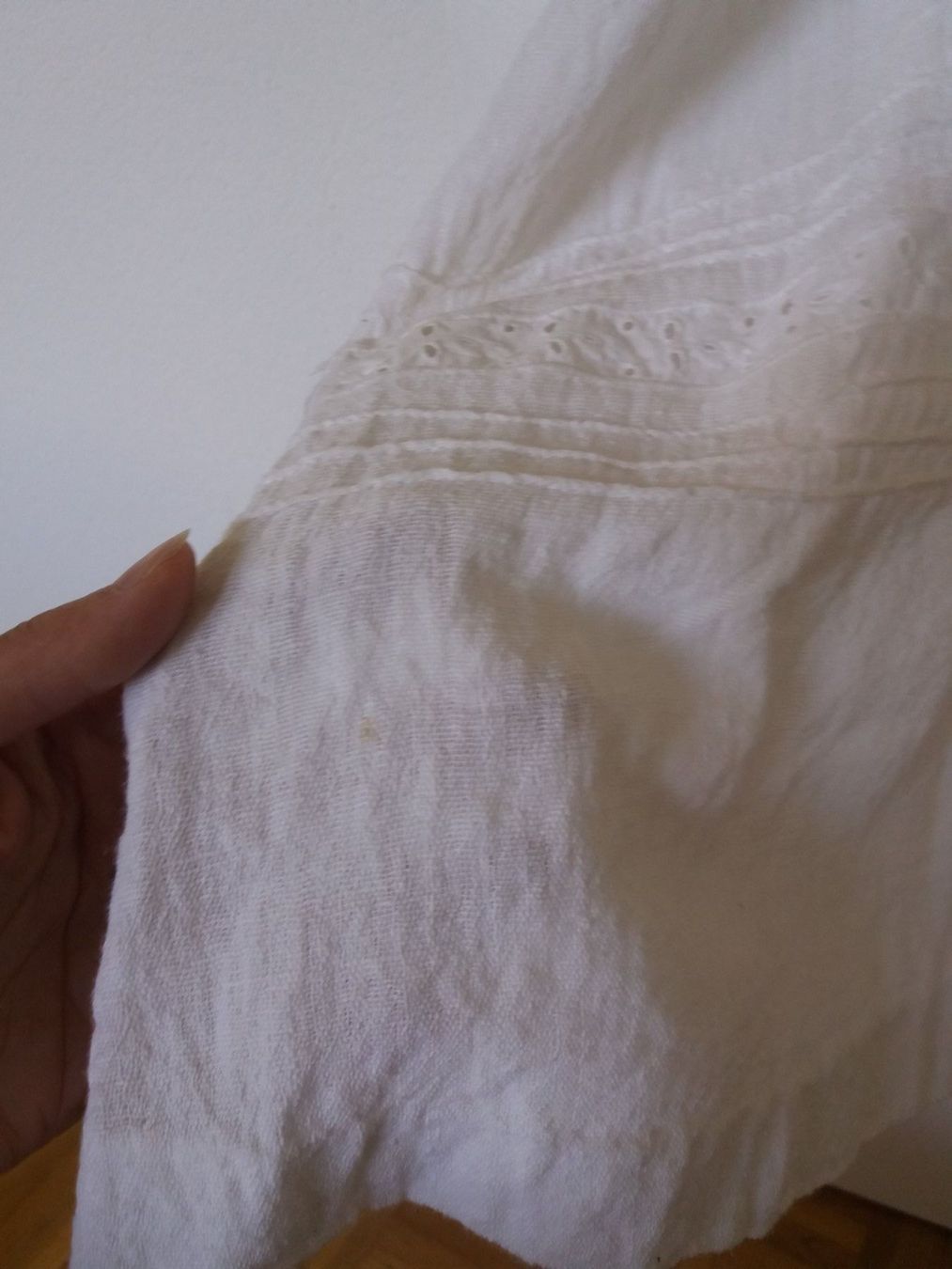 Kleider: Vintage Kleid weiss, Grösse XS – Gebraucht aus Muolen von Schmetterling2019 4