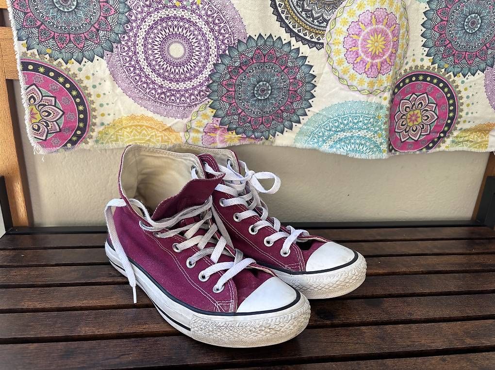 Converse Scarpe da uomo: Converse All Star bordeauxrot Grösse 39 – Usato da Bern venduto da feckat 4
