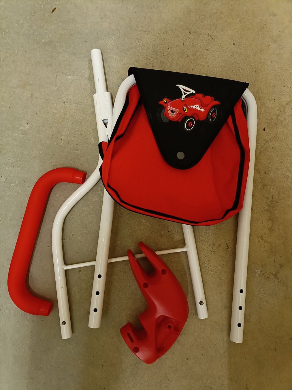 Big Veicoli per bambini: Bobby Car, Schubstange/Schiebehilfe mit Tasche, Neu – Nuovo (secondo la descrizione) da Winterthur venduto da meci02
