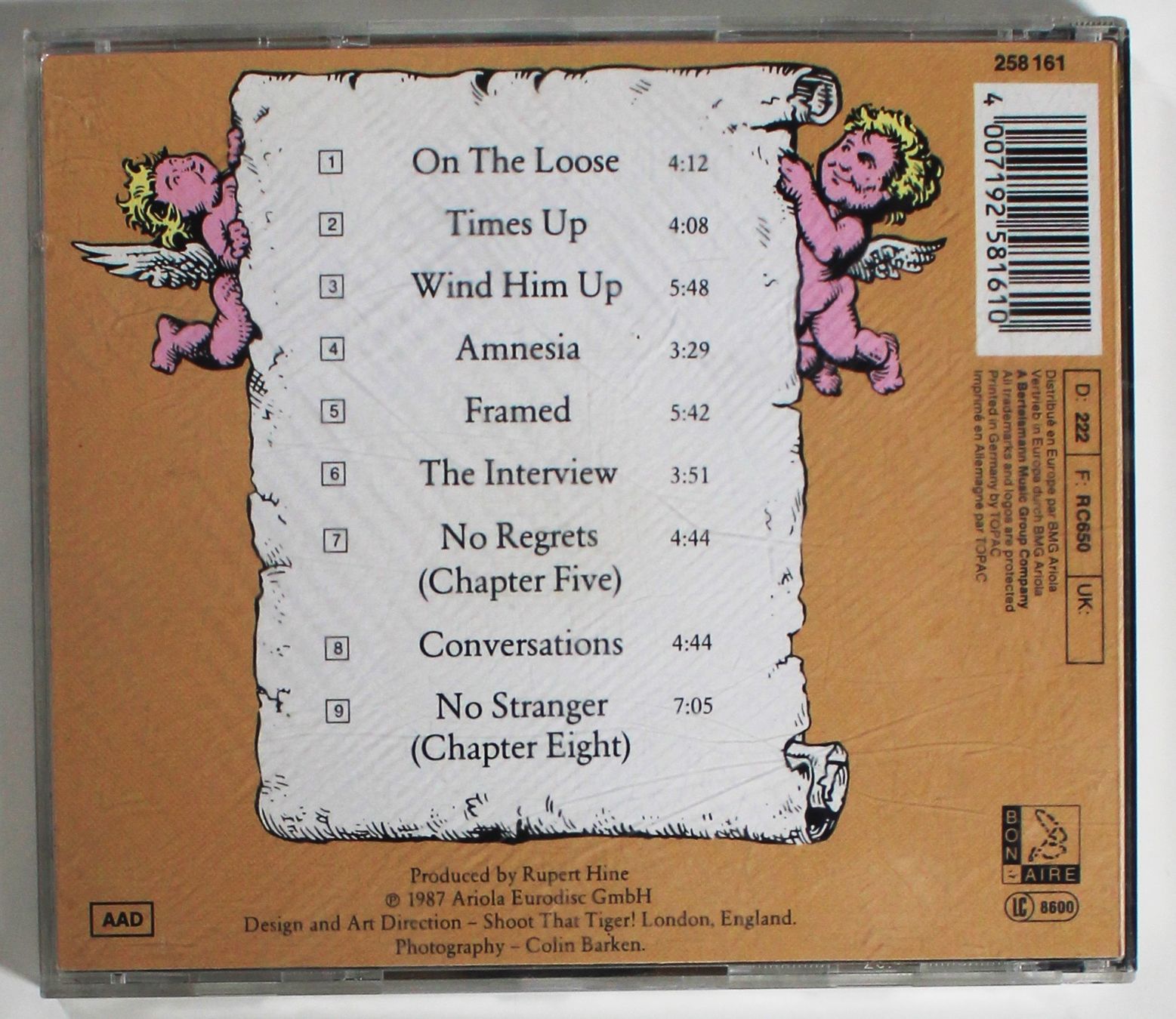 CD: CD - SAGA - WORLDS APART 1. CD Auflage 1987 – Usato da Brüttisellen venduto da Collector-Corner 2