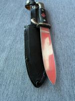 Couteau Scout Vintage Solingen Rostfrei + Étui cuir