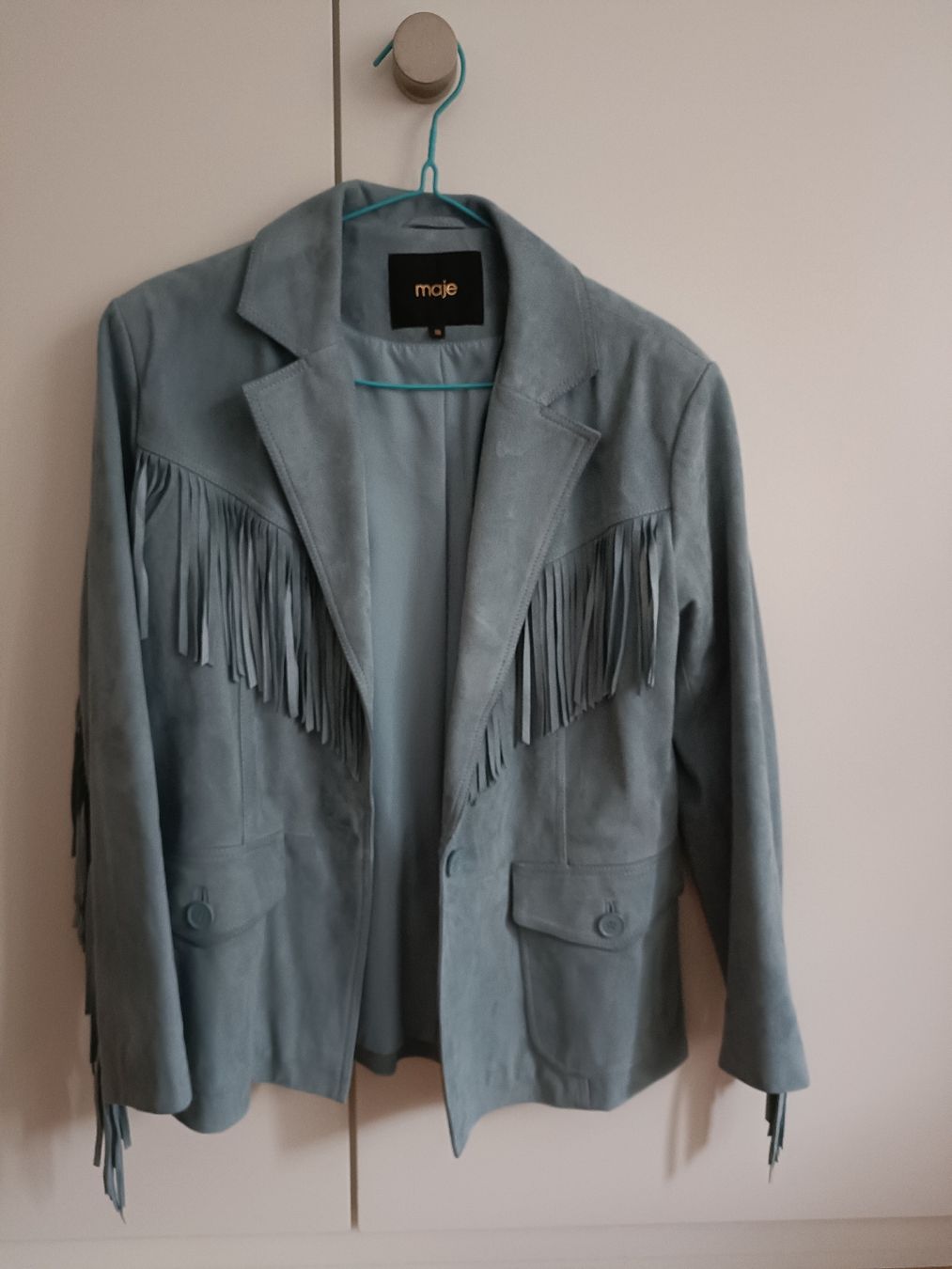 Maje Giacche: Lederjacke Maje Grosse 38 – Nuovo (secondo la descrizione) da Chur venduto da 2HandSoul 3