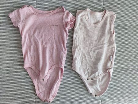 Sommer Baby Bodys Gr. 74, Rosa, Top Zustand