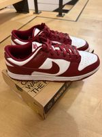Nike Dunk Low Schuhe rot weiss Grösse 47.5
