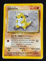 Pokemon Sabelette - Set de Base 62/102 - Français