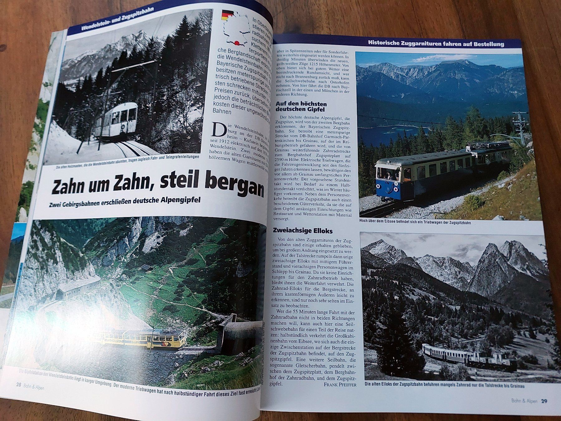 Riviste & Magazine: Bahn & Alpen - Die schönsten Alpenbahnen – Usato da Schönenwerd venduto da Steidi 5