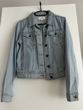 Springfield Jeansjacke, Gr. S, gestreift - Top Zustand!