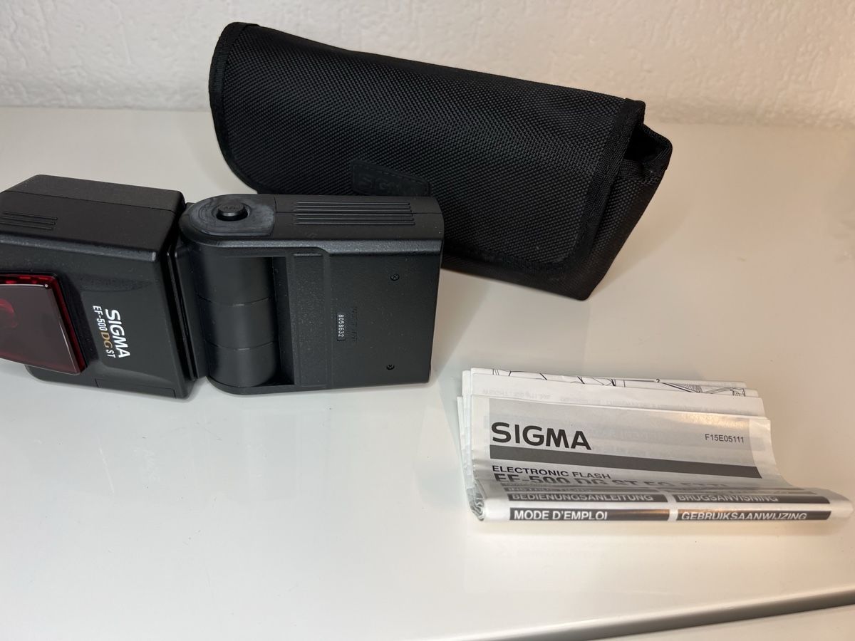 Sigma Flash: Flash Sigma EF-500 DG ST - État impeccable, comme neuf! – Usato da Ipsach venduto da Worrior23