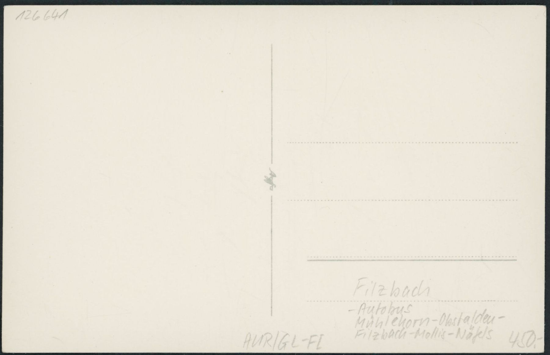 Cartoline postali: GL Filzbach - Bus – Nuovo (secondo la descrizione) da Schindellegi venduto da leecollect 1