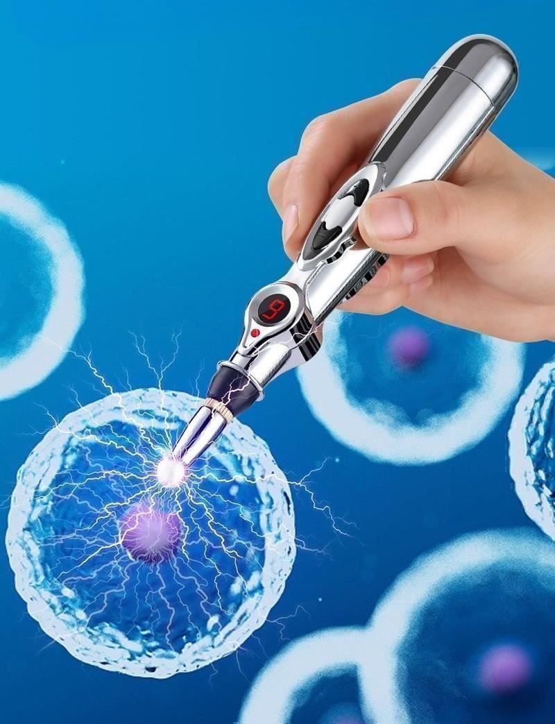 Dispositivi per massaggi: Stylo d'acupuncture électronique – Nuovo e nell'imballaggio originale da Gurmels venduto da Swisspod 2