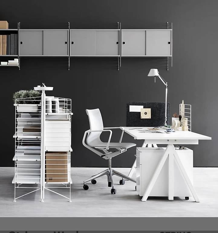 String Scaffali: String Bodenleitern 2 Stück, weiss, 115x30cm – Nuovo (secondo la descrizione) da Deitingen venduto da neroasdf
