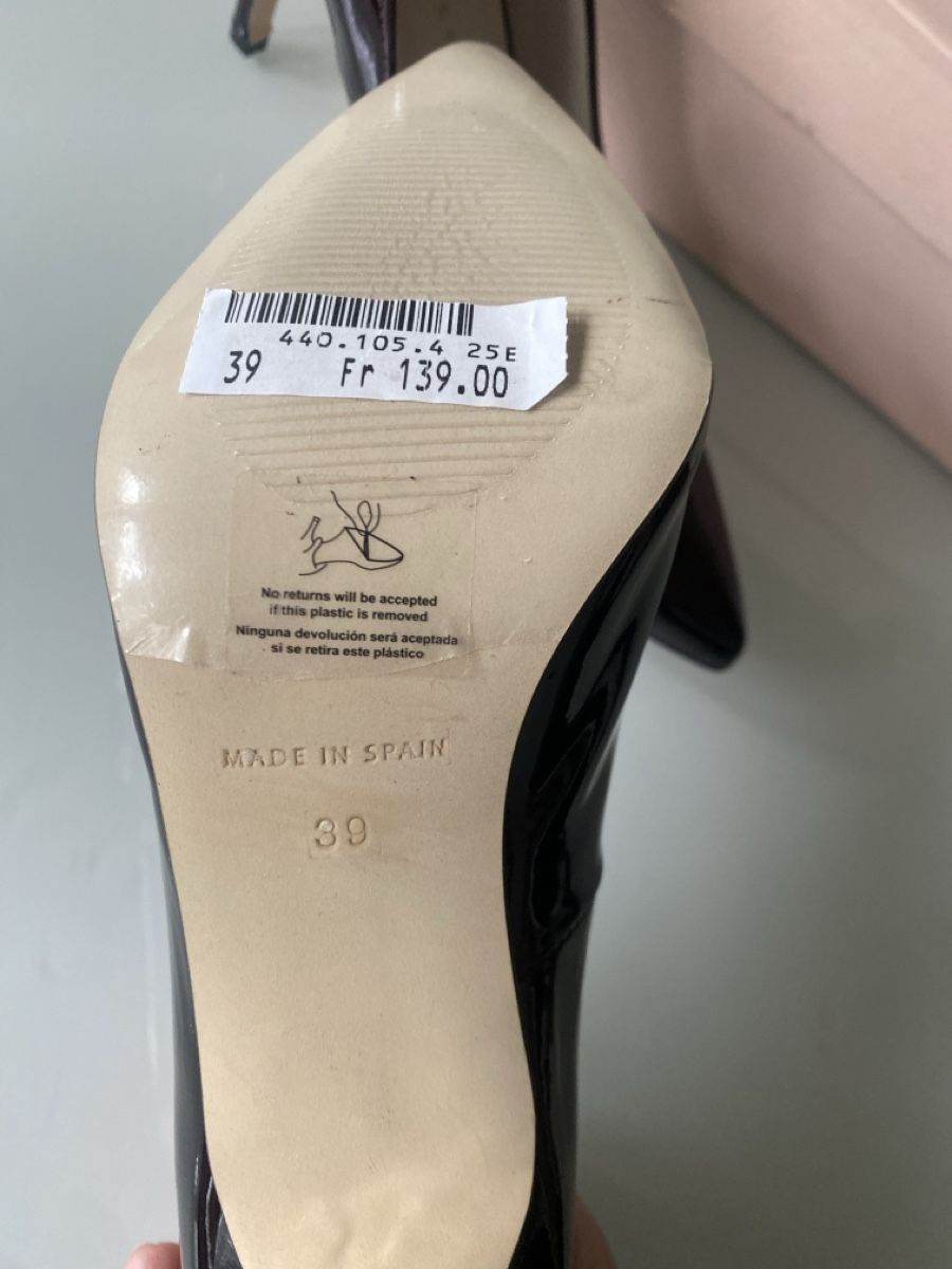 Scarpe da donna: Escarpins bordeaux vernis Andrea Puccini, taille 39👠 – Nuovo e nell'imballaggio originale da Geneve venduto da pat_p76n 7