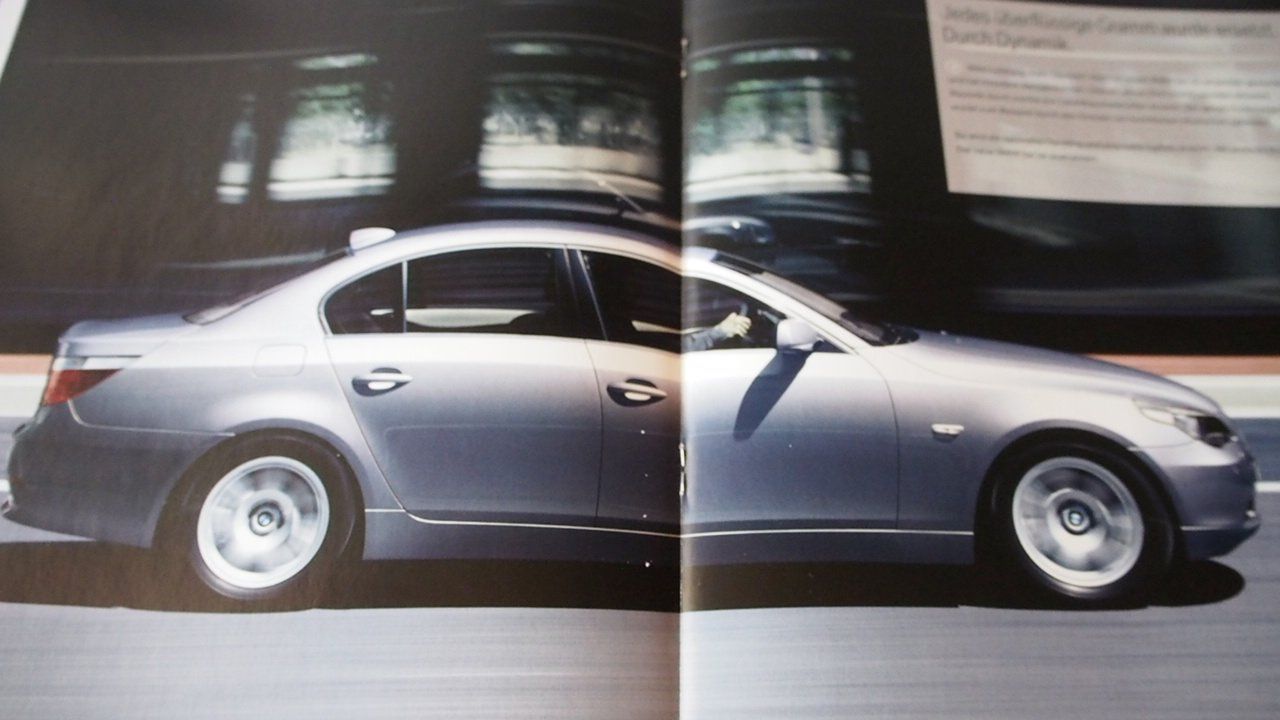 BMW Documenti: BMW 5er Prospekt 2003 – Usato da Zofingen venduto da sosalinos01 3