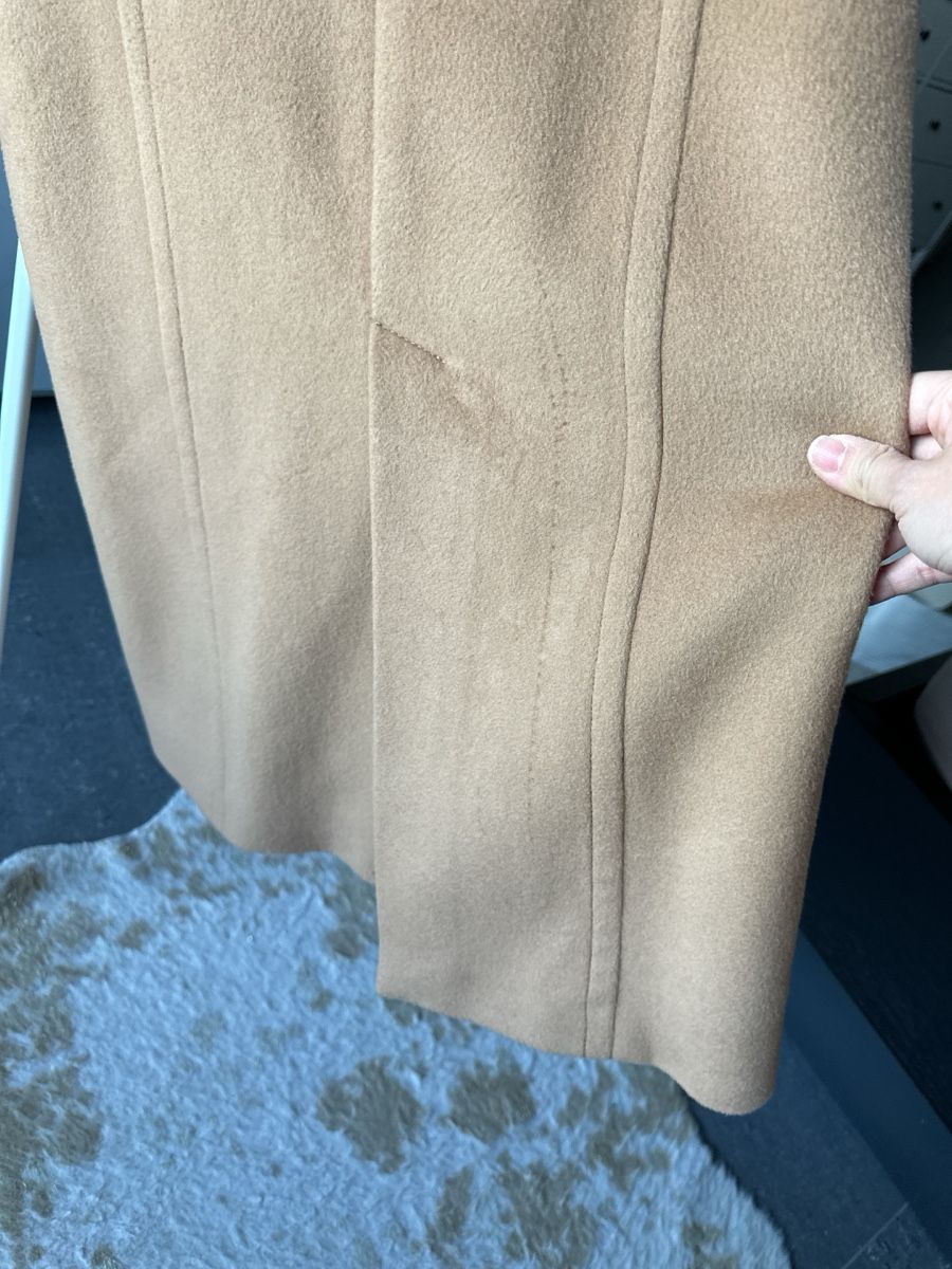 Claudie Pierlot Mäntel: Claudie Pierlot double-breasted wool-blend coat in camel – Neu (gemäss Beschreibung) aus Wädenswil von runwayhysteria 3