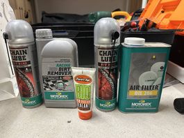 Offroad Luftfilter und Kettenspray set