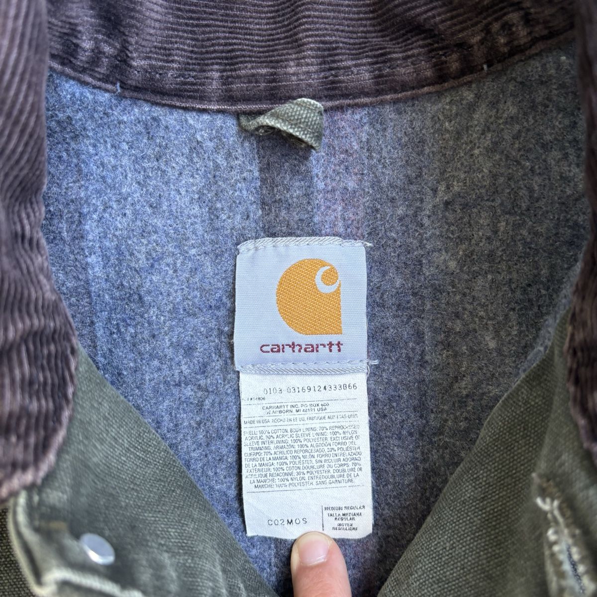 Carhartt Manteaux: vintage carhartt chore coat M – D'occasion à Matten b. Interl par helder2001 5